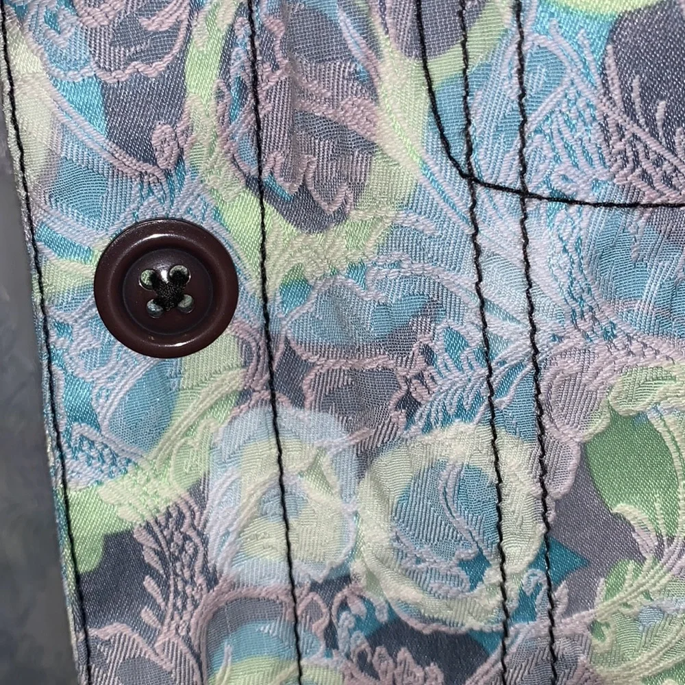 KEREN hart textured jean jacket style jacket M - Picture 4 of 7